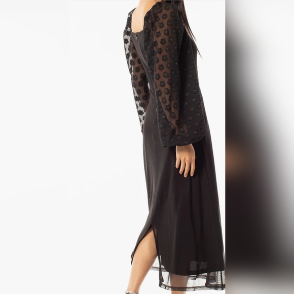San Francisco maxi straight knit dress - Picture 2 of 6